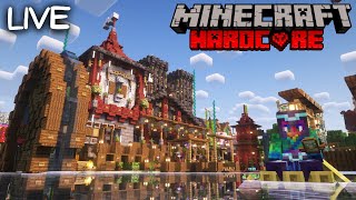 Building a Giant Automatic Kelp Farm in Hardcore Minecraft - Survival Let's Play 1.20