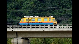 EM80軌檢車9993次@關山站南