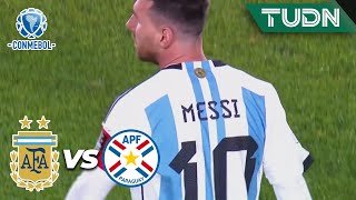 ¡ENTRA MESSI! ¡Entra el ÍDOLO! | Argentina 1-0 Paraguay | CONMEBOL-Eliminatoria 2023 | TUDN