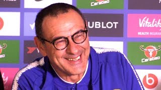 Chelsea 3-1 Crystal Palace - Maurizio Sarri Full Post Match Press Conference - Premier League