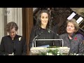 madeleine albright eulogized by biden clintons and family