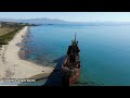 Γύθειο Λακωνίας.Ένα νησί στην Στεριά.gytheio greece.4k video aerial skyview.