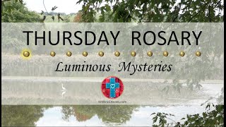 Thursday Rosary • Luminous Mysteries of the Rosary 💚 November 14, 2024 VIRTUAL ROSARY - MEDITATION