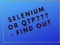 Selenium vs QTP Automation Tool
