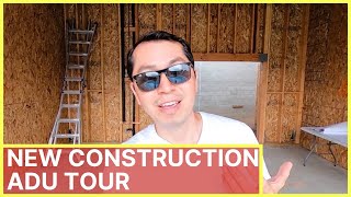 ADU new build under construction tour