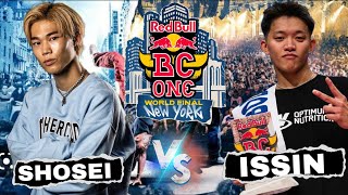 BBOY ISSIN VS SHOSEI/GRANDE FINAL RED BULL BC ONE CYPHER JAPÃO 2022