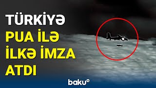 Türkiyə ilk dəfə PUA-dan qanadlı raket buraxdı