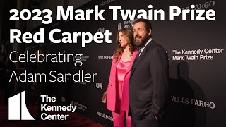 2023 Mark Twain Prize Red Carpet (Adam Sandler) | The Kennedy Center