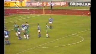 DFB-Pokal 88/89 1. Runde - FC Schalke 04 vs. Borussia Mönchengladbach 1:1 n.V.