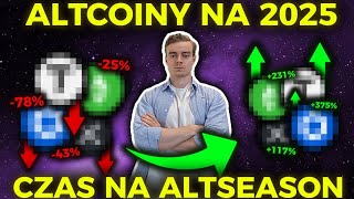 ⚠️ KUPUJĘ te ALTCOINY na 2025 - NAJWAŻNIEJSZY ROK w TYM CYKLU! Interesują Mnie TYLKO DUŻE WZROSTY.