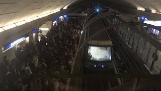 Trafic perturbé sur la ligne 14 - Time Lapse