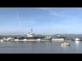 EX-USS Ranger (CV 61)  towed from Naval Base Kitsap-Bremerton.