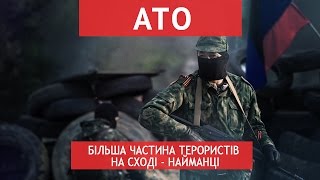 Більша частина терористів на Сході — це найманці