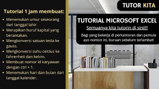 Menemukan Tips dan Trik Tersembunyi dalam Microsoft Excel || Tutorial Microsoft Excel - Episode 6