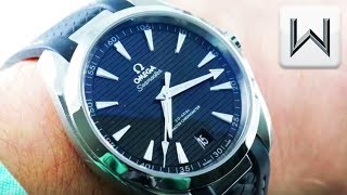 Omega Seamaster Aqua Terra 150m (220.12.41.21.01.001) Luxury Watch Review