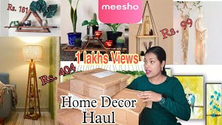 Huge Home Decor products Unbelievable prices Meesho Haul #meeshohaul