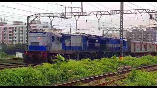 Fastest train between Secunderabad \u0026 Mumbai revs up hard with thumping ALCo twins