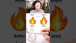 How To Draw Flames Noob vs Artist