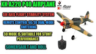 XK A220 P40 Airplane | rc plane |  RC Aircraft Drone