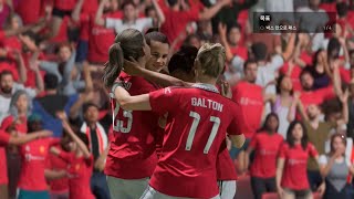 FIFA 23 - 여자 축구 플레이 영상