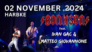 IVAN GAC \u0026 MATTEO GIOVANNONE Live in Harbke 🤘🏻🇩🇪 | Bonhson - AC/DC Tribute Show | 02.11.2024