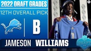 Lions Trade Up For ALL AROUND WR Jameson Williams With No. 12 Pick I 2022 NFL Draft Grades