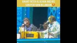 Son of Rahat Fateh Ali Khan 😍 #rahatfatehalikhan #nusratfatehalikhan #qawali