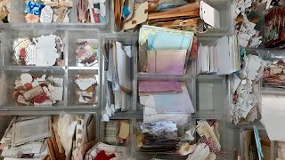 How I organize my Junk Journal Ephemera