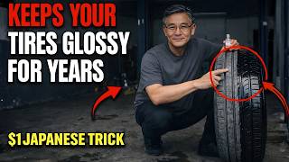 The Japanese $1 Secret That Makes Your Tires Shine for YEARS —Tire Shops Spent MILLIONS Burying This