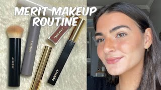 Simple Merit makeup routine | first impressions and honest review