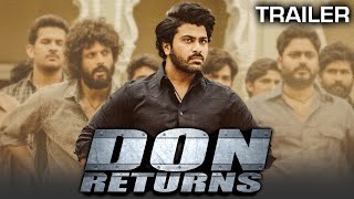 Don Returns (Ranarangam) 2021 Official Trailer Hindi Dubbed | Sharwanand, Kajal Aggarwal, Kalyani