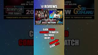 WWE Women Go To WAR | WWE Survivor Series WarGames 2022 Review | Shorts