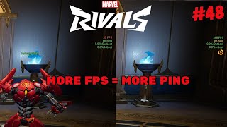 FPS AFFECTS ON YOUR PING | MARVEL RIVALS №48