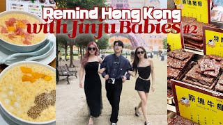 Remind Hongkong trip with Lots of walking, Eating and Filming with Jinju-Babies Ep2  | SSH VLOG