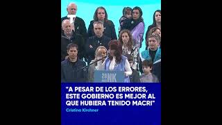 El discurso de Cristina Fernández de Kirchner en Plaza de Mayo: Alberto Fernández, el único ausente
