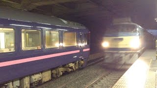 JR貨物EF66電気機関車牽引コンテナ貨物列車　新秋津駅を通過