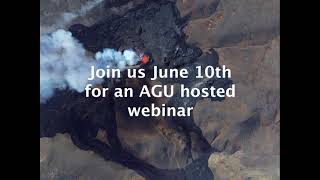 AGU webinar on the Mount Fagradalsfjall eruption