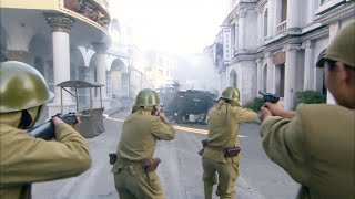 國軍女戰士襲擊日軍車隊，引爆汽油幹掉20個衛兵，最後一拳解決敵軍長官！【抗日】