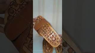 sandal SELOP KAYU rematik