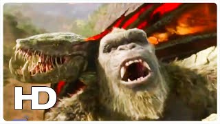 Godzilla Vs Kong (2021) Warbat Fight Scene | HBO Max
