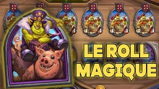 UN ROLL MAGIQUE INCROYABLE POUR GALLYWIX | TOP EU Hearthstone Battlegrounds