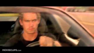 The Fast and the Furious - Brian Races Dominic  HD