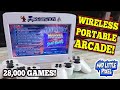 This Wireless Portable Arcade Console Has 28,000 GAMES For Only $80!