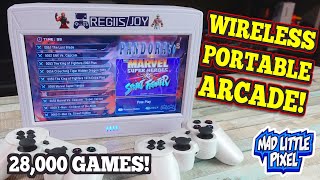 This Wireless Portable Arcade Console Has 28,000 GAMES For Only $80!