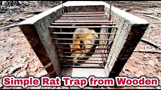 Best homemade mouse traps | Simple Rat Trap from Wooden | How To Catch A Mouse | Eli Pori