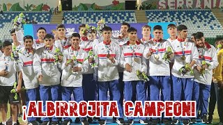 Resumen: Paraguay(2) vs Bolivia(1)  La albirroja sub 17 es medallista de oro!!!