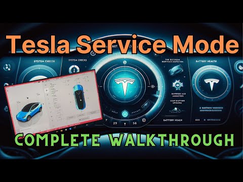 Tesla secret service menu complete tour in 2024  It can really help you !!