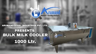 BULK MILK COOLER 1000 Ltr.