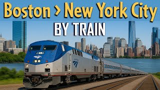 Train Journey from Boston to New York City | Why Trains are Best?