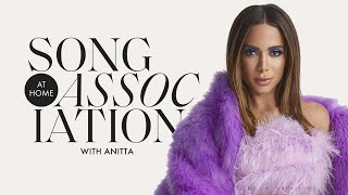 Anitta Sings Rihanna, Shakira, and "Rosa" in a Game of Song Association | ELLE